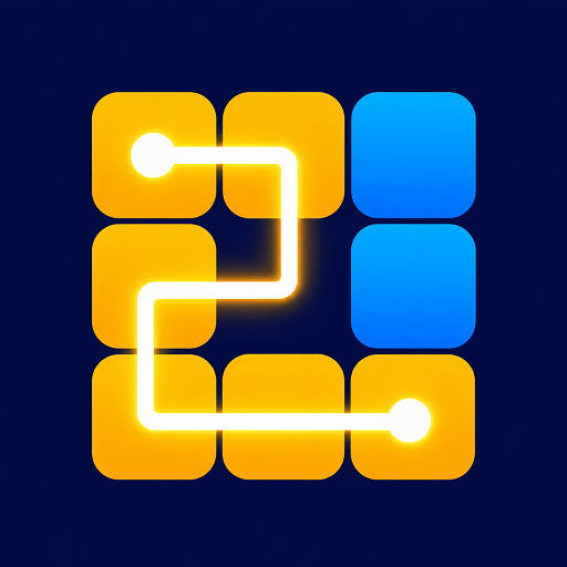 Block Fill: Single Line Puzzle icon